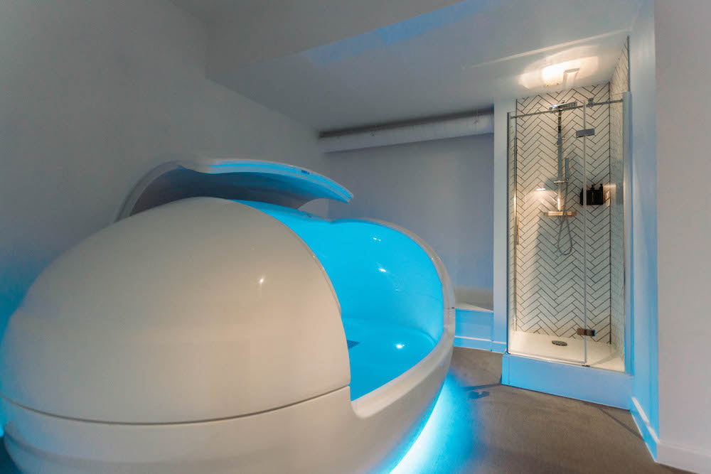 Our float center is meticulously engineered for your rest.