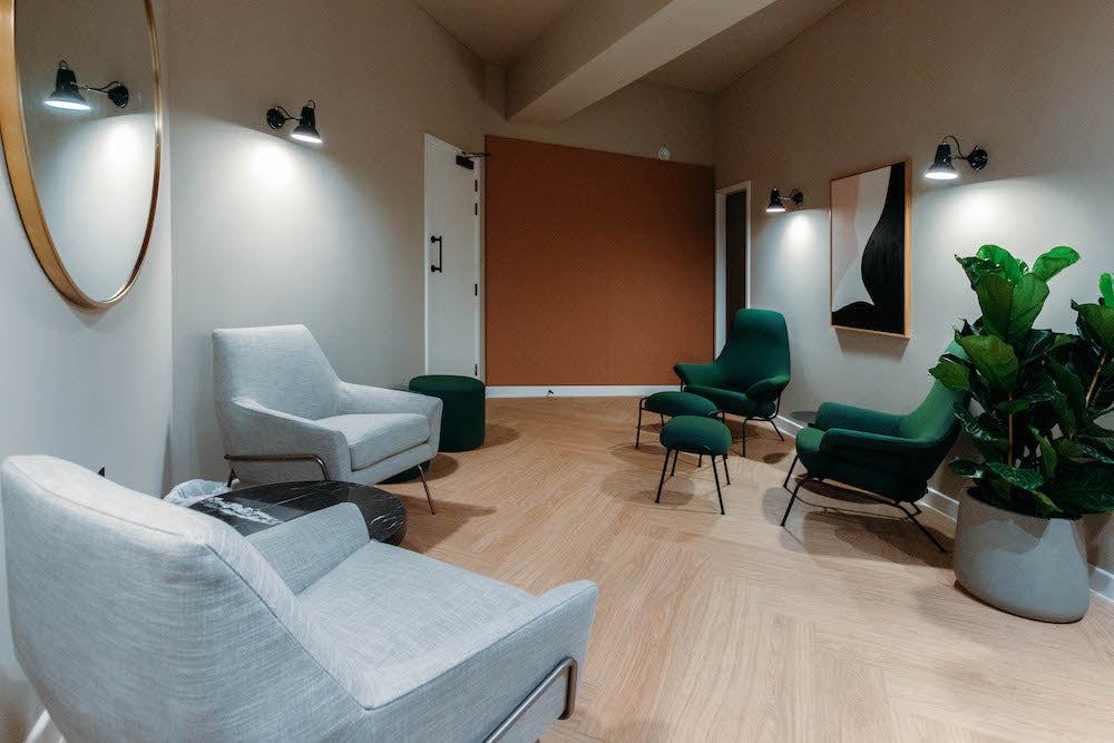 Our float center is meticulously engineered for your rest.